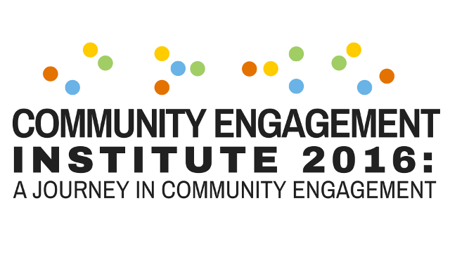 2016 Community Engagement Institute