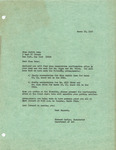 Letter from Richard Carlyon to Judith Dunn, 1966 March 10 by Richard Carlyon