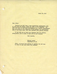 Letter from Richard Carlyon to Allan Kaprow, 1966 March 10 by Richard Carlyon