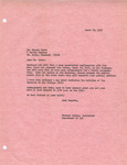 Letter from Richard Carlyon to Ernest Trova, 1966 March 10
