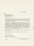 Letter from James A. Bumgardner to Roger Cox, 1967 March 23