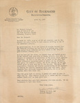 Letter from Anthony E. Dowd to Dr. Herbert Burgert, 1967 April 27 by Anthony E. Dowd