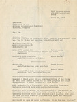 Letter from the Sonic Arts Group to Jon Bowie, 1967 March 22