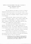 [1968-04-23] Minutes of the first meeting of the Board of Visitors of Virginia Commonwealth University held on April 23, 1968. by Virginia Commonwealth University. Board of Visitors