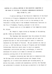 [1968-05-24] Minutes of a special meeting of the Executive Committee of the Board of Visitors of Virginia Commonwealth University held on May 24, 1968. by Virginia Commonwealth University. Board of Visitors. Executive Committee