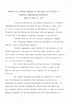 [1968-07-02] Minutes of a special meeting of the Executive Committee of the Board of Visitors of Virginia Commonwealth University held on July 2, 1968. by Virginia Commonwealth University. Board of Visitors. Executive Committee