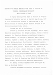 [1968-07-29] Minutes of a regular meeting of the Board of Visitors of Virginia Commonwealth University held on July 29, 1968. by Virginia Commonwealth University. Board of Visitors