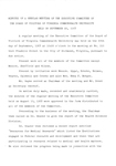 [1968-09-20] Minutes of a regular meeting of the Executive Committee of the Board of Visitors of Virginia Commonwealth University held on September 20, 1968. by Virginia Commonwealth University. Board of Visitors. Executive Committee