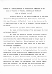 [1968-12-19] Minutes of a special meeting of the Executive Committee of the Board of Visitors of Virginia Commonwealth University held on December 19, 1968. by Virginia Commonwealth University. Board of Visitors. Executive Committee