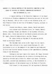 [1969-02-20] Minutes of a regular meeting of the Executive Committee of the Board of Visitors of Virginia Commonwealth University held February 20, 1969. by Virginia Commonwealth University. Board of Visitors. Executive Committee