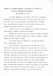 [1969-06-29] Minutes of an annual meeting of the Board of Visitors of Virginia Commonwealth University held on May 29, 1969 by Virginia Commonwealth University. Board of Visitors