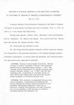 [1975-05-12] Minutes of a special meeting of the Executive Committee of the Board of Visitors of Virginia Commonwealth University May 12, 1975. by Virginia Commonwealth University. Board of Visitors. Executive Committee