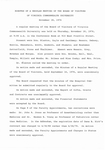 [1976-11-18] Minutes of a regular meeting of the Board of Visitors of Virginia Commonwealth University November 18, 1976. by Virginia Commonwealth University. Board of Visitors