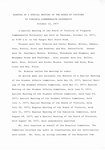 [1977-10-13] Minutes of a special meeting of the Board of Visitors of Virginia Commonwealth University October 13, 1977. by Virginia Commonwealth University. Board of Visitors