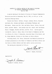 [1983-05-18] Minutes of a special meeting of the Board of Visitors of Virginia Commonwealth University May 18, 1983.