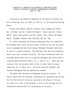 [1983-06-16] Minutes of a meeting of the Executive Committee of the Board of Visitors of Virginia Commonwealth University June 16, 1983. by Virginia Commonwealth University. Board of Visitors. Executive Committee