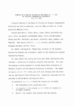 [1984-07-18] Minutes of a special meeting of the Board of Visitors of Virginia Commonwealth University July 18, 1984.