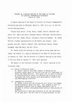 [1985-03-21] Minutes of a regular meeting of the Board of Visitors of Virginia Commonwealth University March 21, 1985.