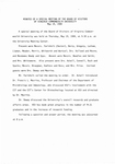 [1988-05-19] Minutes of a special meeting of the Board of Visitors of Virginia Commonwealth University May 19, 1988.