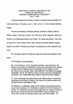 [1997-07-17] Minutes of a special meeting of the Board of Visitors of Virginia Commonwealth University July 17, 1997.