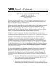 [2012-02-09] Meeting of the Board of Visitors of Virginia Commonwealth University