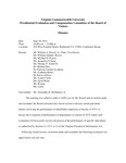 [2014-06-30] Meeting of the presidential evaluation committee Minutes