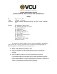[2014-09-18] Meeting of the Academic and Health Affairs Policy Committee by Virginia Commonwealth University. Board of Visitors