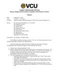 [2014-09-18] Meeting of the Finance, Investment and Property Committee