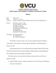 [2015-05-08] Meeting of the Audit and Compliance Committee