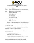 [2015-12-11] Governance and Compensation Committee of the Board of Visitors