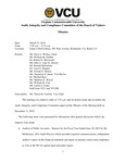 [2016-03-23] Meeting of the Audit and Compliance Committee