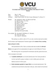 [2016-05-13] Governance and Compensation Committee of the Board of Visitors