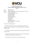 [2016-09-15] Meeting of the Academic and Health Affairs Policy Committee
