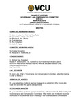 [2018-03-22] Governance and Compensation Committee of the Board of Visitors by Virginia Commonwealth University. Board of Visitors