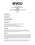 [2019-04-29] Board of Visitors Intercollegiate Athletics Committee Meeting Minutes by Virginia Commonwealth University. Board of Visitors