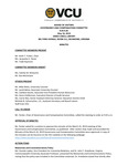 [2019-05-10] Governance and Compensation Committee of the Board of Visitors