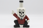 Foremost Bottle Mascot (full front view) by Foremost Liquors