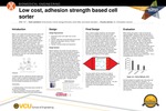 Low Cost, Adhesion Strength Based Cell Sorter by Emily Burtch, Franck Kamga-Gninzeko, Devin Mair, and Sarah Saunders