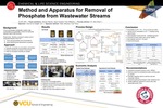 Method and Apparatus for Removal of Phosphate from Wastewater Streams by Steven Skeels, Arjun Subedi, and Fred Williams