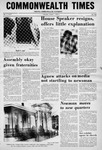 Commonwealth Times 1970-01-07 [incorrectly dated as 1969-01-07]