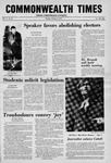Commonwealth Times 1970-02-19
