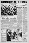 Commonwealth Times 1970-11-18