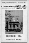 Commonwealth Times 1976-04-30