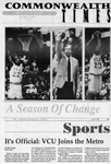 Commonwealth Times 1991-12-03 1991-92 Basketball Supplement