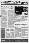 Commonwealth Times 1992-10-01