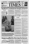 Commonwealth Times 1996-01-24