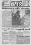 Commonwealth Times 1996-02-16