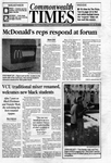 Commonwealth Times 1997-09-05 [front page has 1997-09-07]
