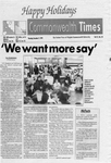 Commonwealth Times 1999-12-09