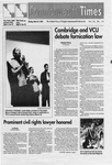 Commonwealth Times 2000-03-27